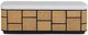 Currey & Company Anisa Black/Muslin Storage Bench-1