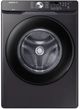 Samsung 5.2 Cu.Ft. Black Front Load Washer-0