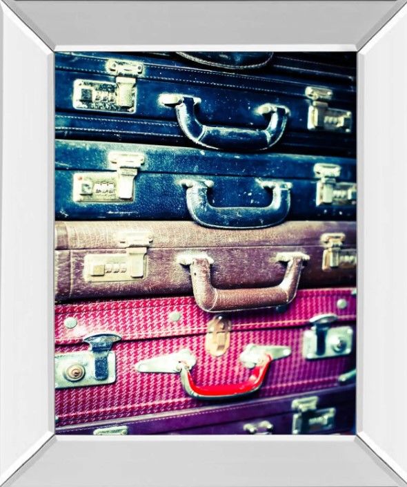 Classy Art Eastern Travels 2 by Susan Bryant Mirror Framed Wall Art-1
