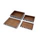 A & B Home 2-Piece Black/White Lidded Box Set-5