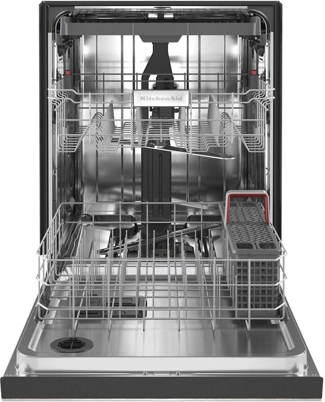 KitchenAid® 24" Stainless Steel with Printshield Built In Dishwasher-2