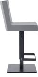 Armen Living Legacy Grey Swivel Bar Stool-1