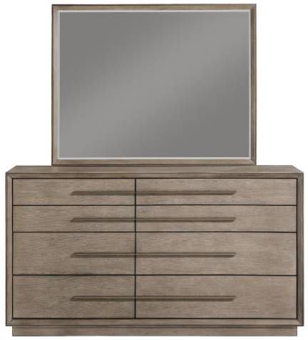 Coaster® Durango Washed Oak Dresser and Mirror-1