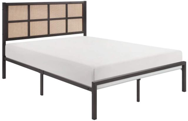 Homelegance® Sanibel Beige/Dark Bronze Eastern King Platform Bed-0