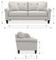 La-Z-Boy® Laurel Fog Sofa-2