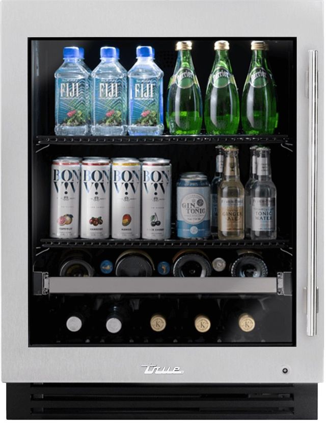 True® 24" 5.0 Cu. Ft. Stainless Steel Beverage Center-0