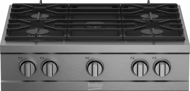 Beko 30" Stainless Steel Built In Gas Rangetop-0