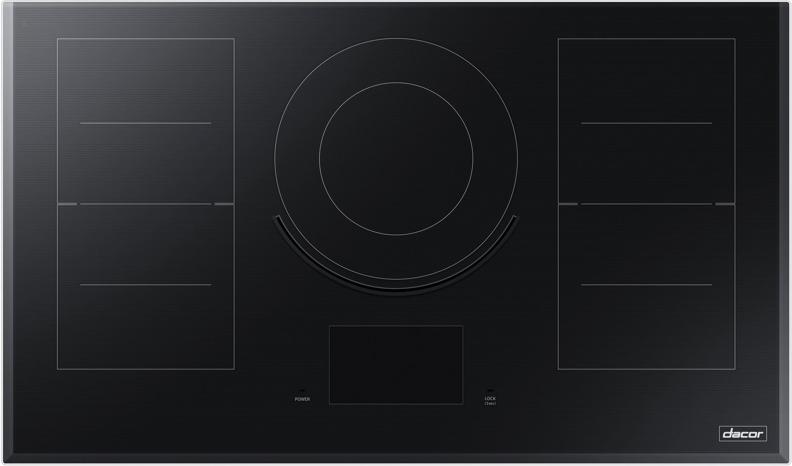 Dacor® Contemporary 36" Black Induction Cooktop