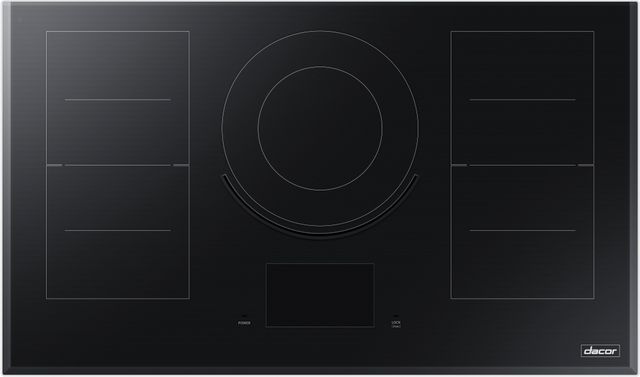 Dacor® Contemporary 36" Black Induction Cooktop