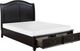 Homelegance® Herman Charcoal Brown Queen Platform Storage Bed-3