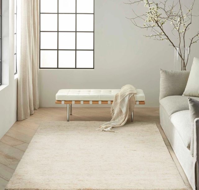 Nourison Home™ CK042 Billows Beige/Ivory 5'x7' Area Rug-1