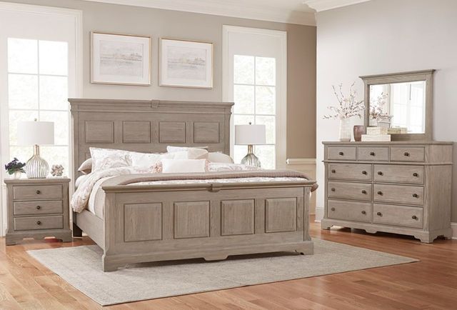 Artisan & Post by Vaughan-Bassett Heritage Graystone Bureau-1