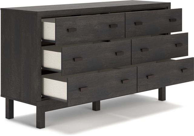 Signature Design by Ashley® Toretto Rustic Charcoal Dresser-3