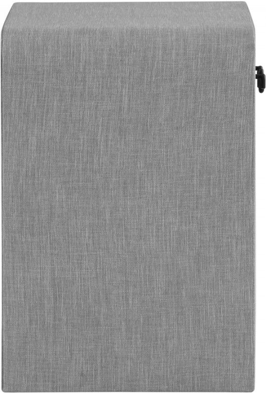 Meridian Furniture Medley Gray Nightstand-2