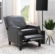 Powell® Portico Gray Manual Recliner-2