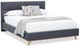 Fashion Bed Group Rochelle Gray 40" King Bed -1