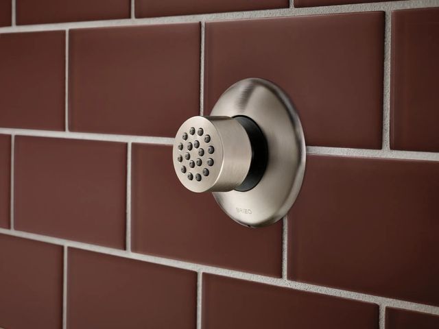 Brizo Essential™ Brilliance® Luxe Nickel® Hydrachoice® Touch-Clean® Spray Head-2