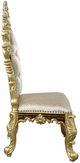 ACME Furniture Desiderius Antique Gold/Brown Side Chair-4