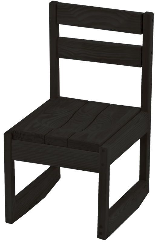 Crate Designs™ Furniture Espresso 3 Position Chair-0