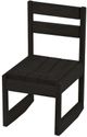 Crate Designs™ Furniture Espresso 3 Position Chair-0