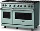 Viking® 5 Series 48" Splash Pro Style Gas (LP) Range with Polished Chrome Trim-2