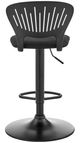 Armen Living Padua Black Adjustable Swivel Stool-2