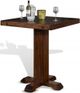 Sunny Designs™ Tuscany Vintage Mocha Pub Table-1