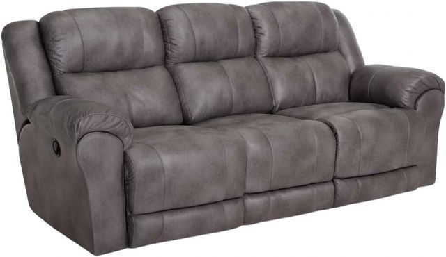 Franklin™ Croft Colt Smoke Dual Seat Power Reclining Sofa-0