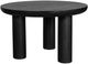 Moe's Home Collection Rocca Black Round Dining Table-2
