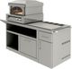 Alfresco™ Stainless Steel Pizza Prep Cart-0