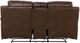 Catnapper® Positano Cocoa Manual Reclining Loveseat-3
