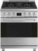 Smeg Professional 30" Stainless Steel Pro Style Dual Fuel Range-0