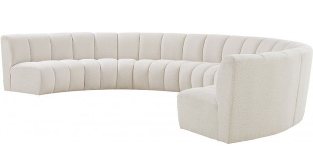 Meridian Furniture Infinity 7-Piece Cream Modular Sectional-1