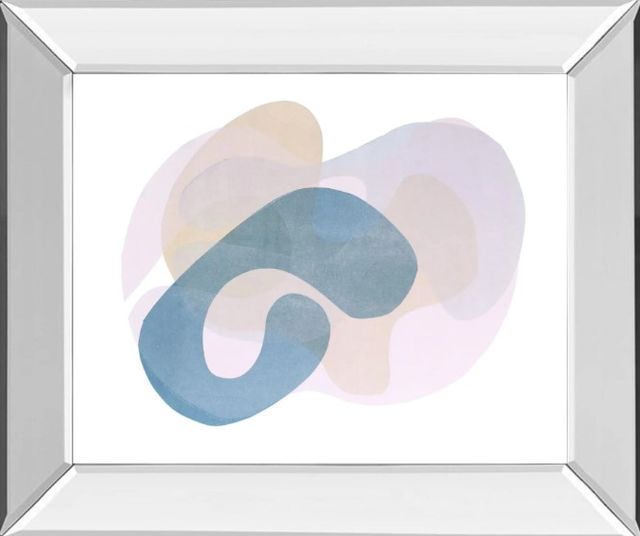 Classy Art Homage to Eames IX by Rob Delamater Mirrored Frame Wall Art-0