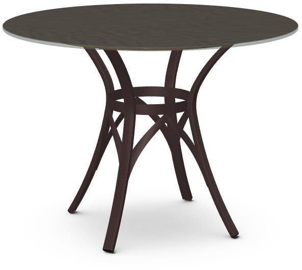 Amisco Customizable Kai 42" Starstone Top Round Table-0