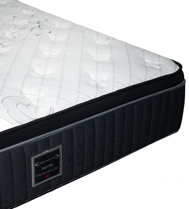 Dreamstar Bedding Classic Collection Hilton 13" Hybrid Medium Euro Top Twin XL Mattress in a Box-2