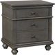 aspenhome® Oxford Peppercorn 2-Drawer Nightstand-0