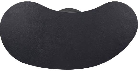 Moe's Home Collection Yumi Black Fiberglass Outdoor Coffee Table-4