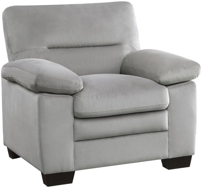 Mazin Furniture Keighly Gray Upholstered Accent Chair-0