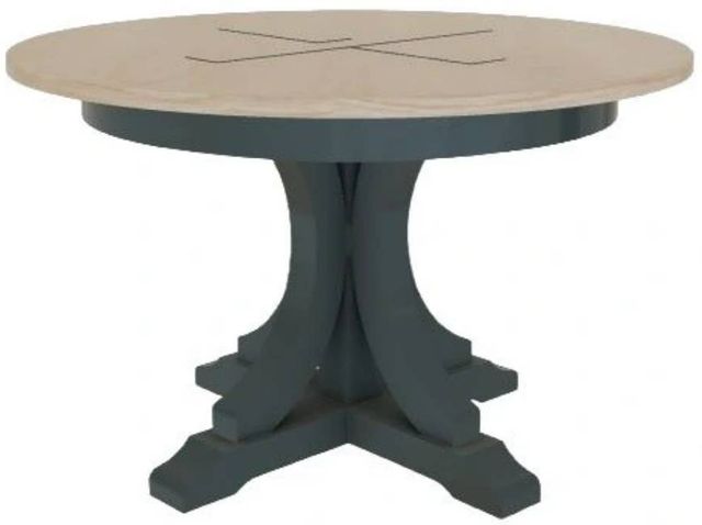 Mavin Customizable 42" x 42" Round Dining Table-0