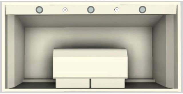 Vent-A-Hood® Designer Series 48" Biscuit Wall Mounted Range Hood-3