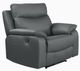 Mazin Furniture Wembley Dark Gray Power Recliner Chair-0