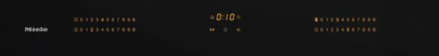 Miele 30" Black Induction Cooktop with PowerFlex-1