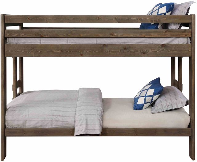 Coaster® Wrangle Hill Gun Smoke Full/Full Bunk Bed-3