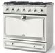 La Cornue CornuFe´ 90 36" Pure White Pro Style Dual Fuel Range-1