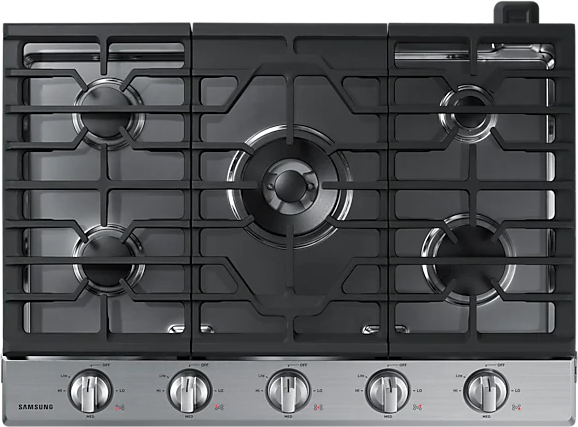 Table de cuisson au gaz de 30 po Samsung® - Acier inoxydable