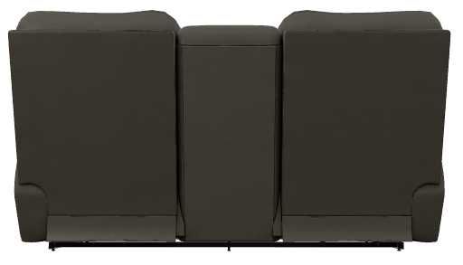 La-Z-Boy® Trouper Tar Power Reclining Loveseat with Console, Headrest, and Lumbar-3