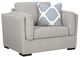 Benchcraft® Evansley Pewter Chair and a Half-0