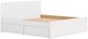 Signature Design by Ashley® Onita White King Panel Platform Bed with Two Side Storage-1