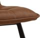 Dovetail Furniture Itzli 2-Piece Brown Dining Chair Set-4